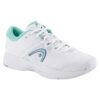 Head Womens Revolt Evo 2.0 All Court Shoe (White/Turquoise) 2025