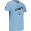 Babolat Unisex Drive Cotton Tee (Drive Blue) (2025)