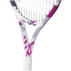 Babolat Evo Aero Pink Tennis Racket (STRUNG) - Grip 1