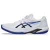 Asics Mens Solution Swift FF 2 All Court Shoe (White/Dark Cobalt) 2025