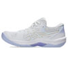 Asics Womens Beyond FF Indoor Shoe (White/Champagne) 2025