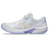 Asics Womens Beyond FF Indoor Shoe (White/Champagne) 2025