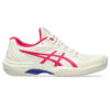 Asics Womens Game FF All Court Shoe (Cream/Bright Rose) 2025