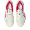 Asics Womens Game FF All Court Shoe (Cream/Bright Rose) 2025
