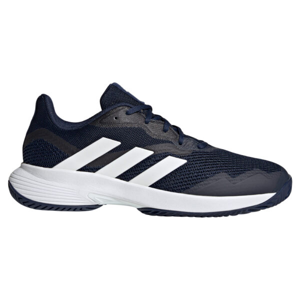 Adidas Mens Courtjam Control All Court Tennis Shoes (Team Navy Blue/White/White) - 13 UK