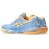 Asics Womens Gel-Resolution X Padel Shoe (Stone Wash/Orange Glow) 2025