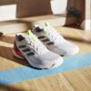 Adidas Mens Crazyflight 6 Indoor Court Shoes (White/Aurora Met/Semi Lucid Red) (2025)
