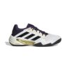 Adidas Mens Barricade 13 All Court Shoes (White/Core Black/Aurora Plum) (2025)