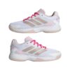 Adidas Junior Ubersonic k All Court Shoes (Off White/Pink) (2025)