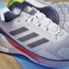 Adidas Mens Novaflight 2 Indoor Court Shoes (White/Red) (2025)