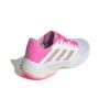 Adidas Womens Barricade 13 All Court Shoes (White/Ash Pearl/Lucid Pink) (2025)