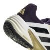 Adidas Mens Barricade 13 All Court Shoes (White/Core Black/Aurora Plum) (2025)