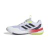 Adidas Mens Crazyflight 6 Indoor Court Shoes (White/Aurora Met/Semi Lucid Red) (2025)