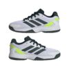 Adidas Junior Ubersonic k All Court Shoes (White/Ivy) (2025)