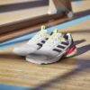 Adidas Mens Crazyflight 6 Indoor Court Shoes (White/Aurora Met/Semi Lucid Red) (2025)