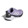 Adidas Womens Novaflight 2 Indoor Court Shoes (Powder Plum/ZeroMet/Core Black) (2025)