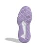 Adidas Womens Court Team 2.0 Indoor Court Shoes (White/Core Black/Powder Plum) Indoor Court Shoes (2025)