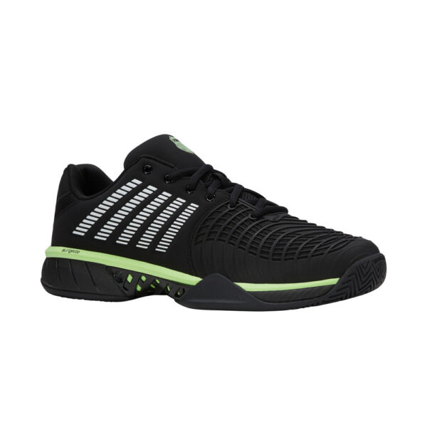 K-Swiss Mens Express Light 3 (Black/Soft Neon Green) 2025