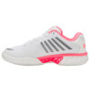 K-Swiss Womens Hypercourt Express 2 (White/Pastelpink/Black) 2025