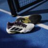 Adidas Mens Barricade 13 All Court Shoes (White/Core Black/Aurora Plum) (2025)
