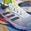 Adidas Mens Crazyflight 6 Indoor Court Shoes (White/Aurora Met/Semi Lucid Red) (2025)