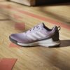 Adidas Womens Novaflight 2 Indoor Court Shoes (Powder Plum/ZeroMet/Core Black) (2025)