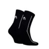 Head Performance Short Crew Socks Black (2 Pack)