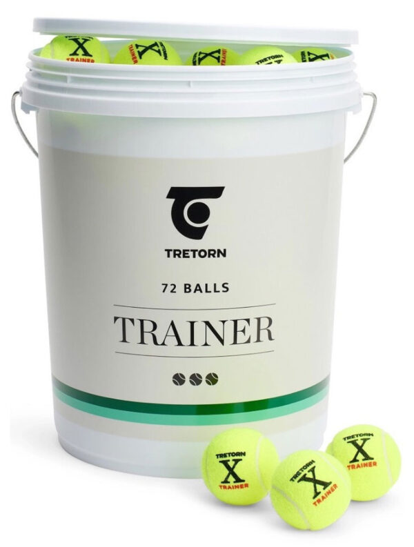 Tretorn X Trainer Tennis Ball Yellow (72 Ball Bucket)