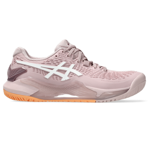Asics Womens Gel-Resolution 9 All Court Shoe (Watershed Rose/White) - Size: 4.5 UK
