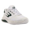 Bullpadel Womens Elite 24I Padel Shoes (White/Green) - Size: 8 UK