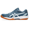 Asics Mens Gel-Task 4 Indoor Court Shoe (Vintage Indigo/White) - Size 10.5 UK