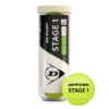 Dunlop Stage 1 (Green) 3 Ball Tube