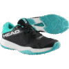 Head Mens Motion Team Padel Shoe (Black/Teal) - Size 10.5 UK