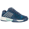 K-Swiss Junior Hypercourt Express 2 HB All Court Shoe (Indian Teal/Star White/Moonstruck) - Size 3.5 UK