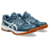 Asics Mens Gel-Task 4 Indoor Court Shoe (Vintage Indigo/White) - Size 10.5 UK