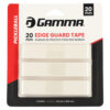 Gamma Pickleball Paddle Frame Protection Tape 3 Pack (White)