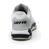 Lotto Mens Mirage 100 SPD Tennis Shoes (White/Black/Silver) - Size: 6.5 UK
