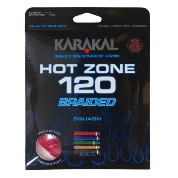 Karakal Hot Zone Braided Packet (2025) - Red