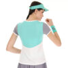 Lotto Womens IV T-Shirt (Bright White/Green) - Small