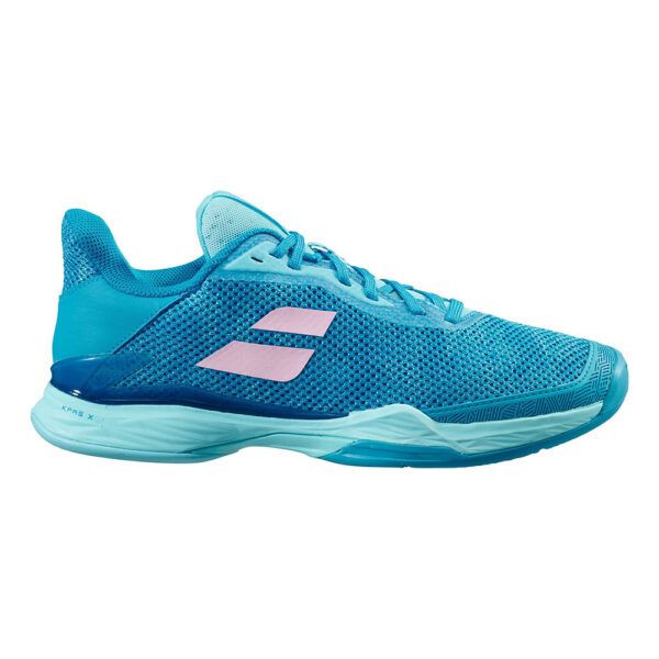 Babolat Womens Jet Tere Clay Court Shoes (Harbor Blue) - Size: 8 UK