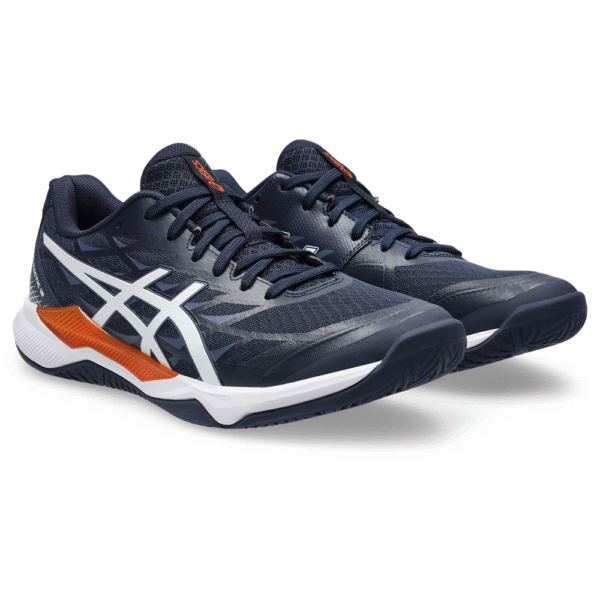 Asics Mens Gel-Tactic 12 Indoor Court Shoe (Midnight/White) 2025 - Size: 8.5 UK
