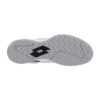 Lotto Mens Mirage 100 SPD Tennis Shoes (White/Black/Silver) - Size: 6.5 UK