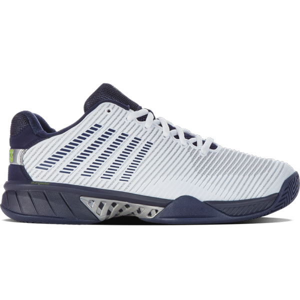 K-Swiss Mens Hypercourt Express 2  All Court Shoe (White/Peacoat/Silver) - Size 9 UK