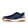 Salming Unisex Rival 2 Indoor Court Shoe (Navy/Tangerine) - Size 10.5 UK