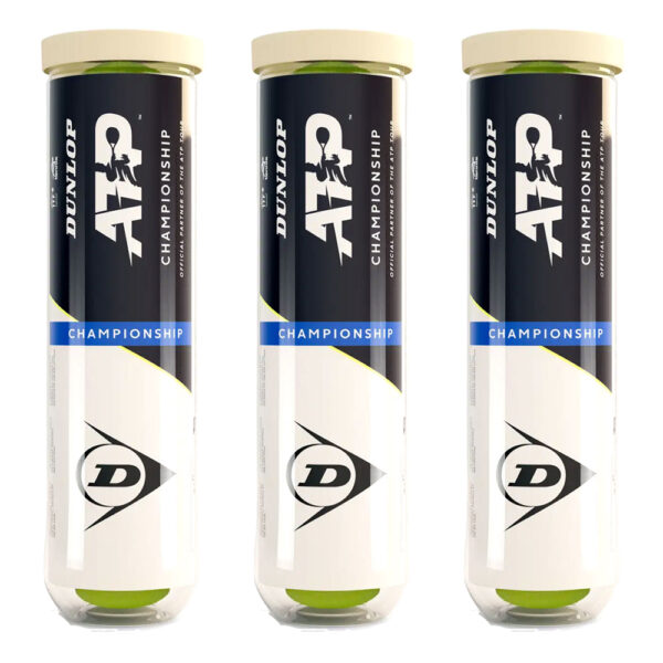 Dunlop ATP Championship Tennis Balls Dozen