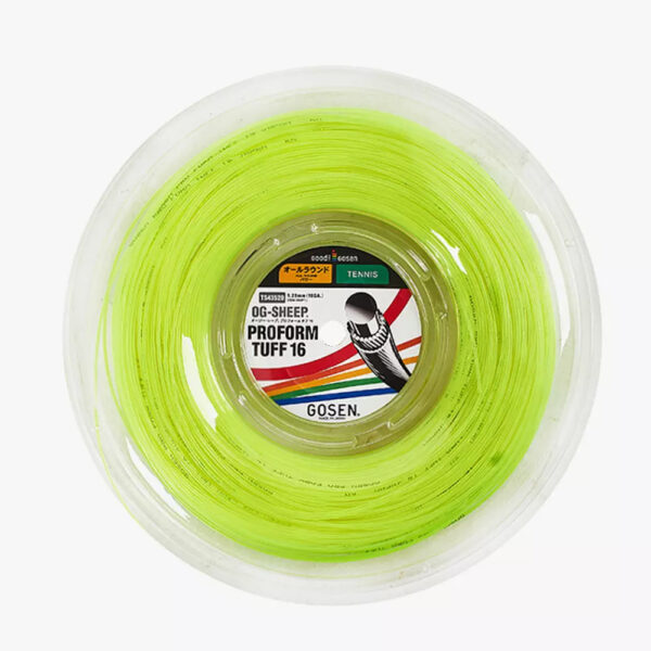 Gosen OG-Sheep Proform Tuff 200m reel - Gauge: 1.29mm (16) | Colour: Optic Yellow