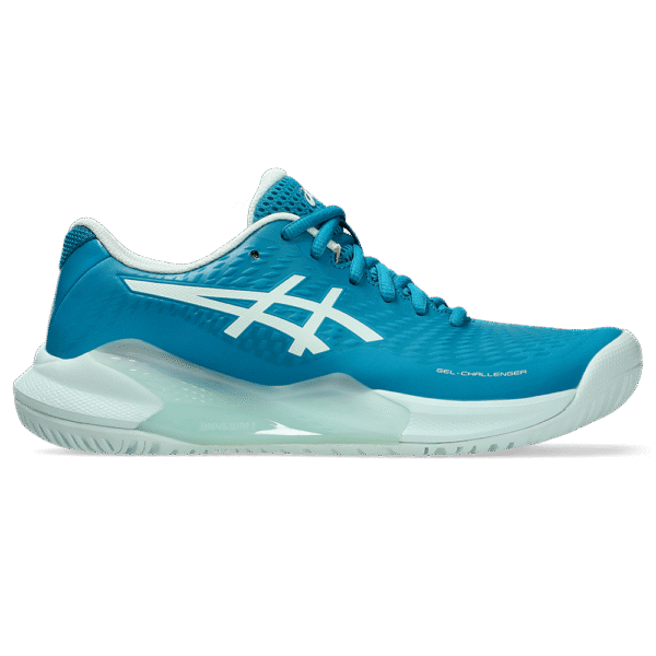 Asics Womens Gel-Challenger 14 All Court Shoe (Teal Blue/Soothing Sea) - Size: 7.5 UK