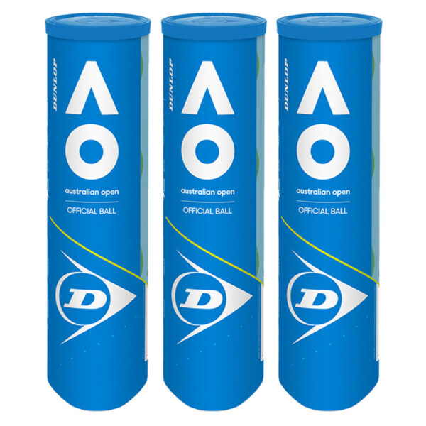 Dunlop Australian Open Tennis Balls (Dozen)