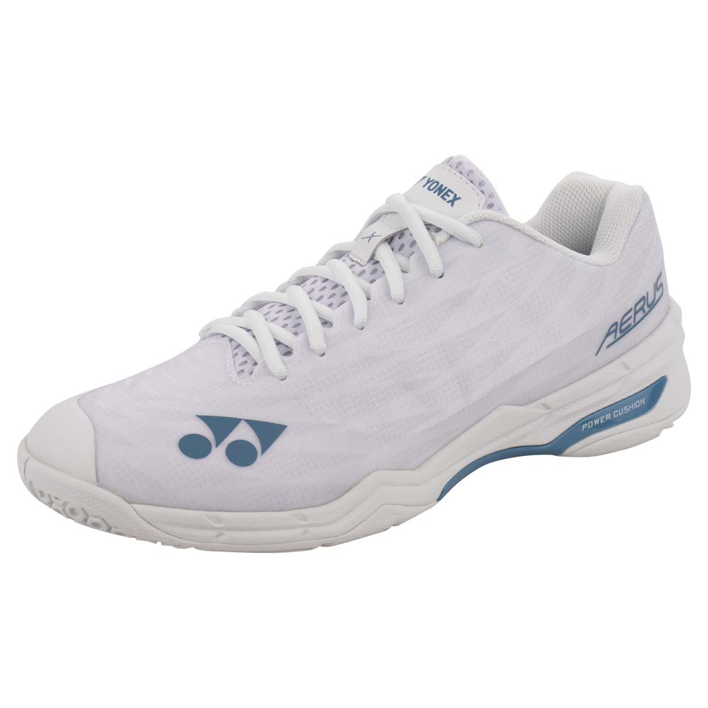 Yonex Aerus X 2 Power Cushion Unisex Badminton Shoes (White/Blue) (2025)