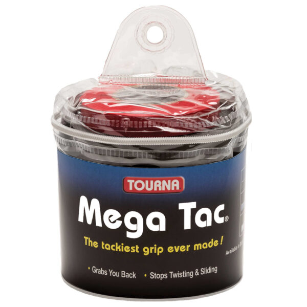 Tourna Grip Mega Tac Overgrip (30 Roll) - Black